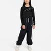 Nike Colorblock Drawstring Knit Sweatpants Kids Bottoms Black FB1269-010