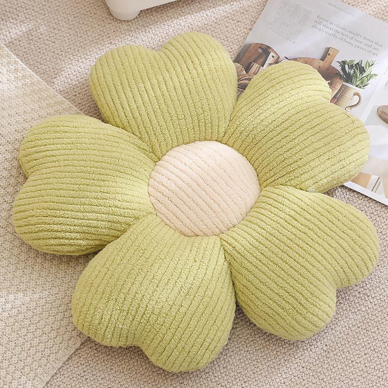 Shaped Flower Simple Plush Cushion With Pp Cotton Material For Home Office Use