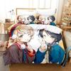 ŌOzora-Subaru Bedding Set Single Twin Full Queen King Size Bed Set Aldult Kid Bedroom Duvetcover Sets 3D Anime Kawaii bed