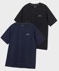 JEEP [2Pack] 190G Single Airgram Muscle Fit Short Sleeve T-Shirt (Jq5Tsu152Bk)