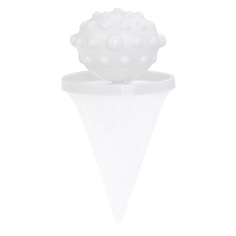 

Средство для удаления шерсти домашних животных, стиральная машина, плавающий фильтр-мешок для ворса, многоразовый шарик для стирки, инструменты для чистки одежды, ловец кошачьей шерсти белый