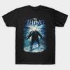 Men Black Print T-shirt The Thing (1982) Retro Style No-Cut Transfer Paper Print Cotton Tshirt