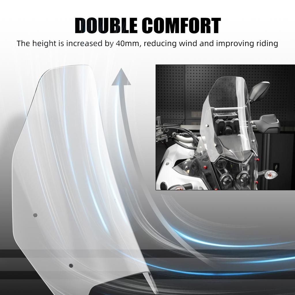 For Yamaha Tenere 700 XTZ700 2019-2023 Windshield Windscreen Dash Stabilizer Windscreen Adjusters Kit Tenere 700 Accessories