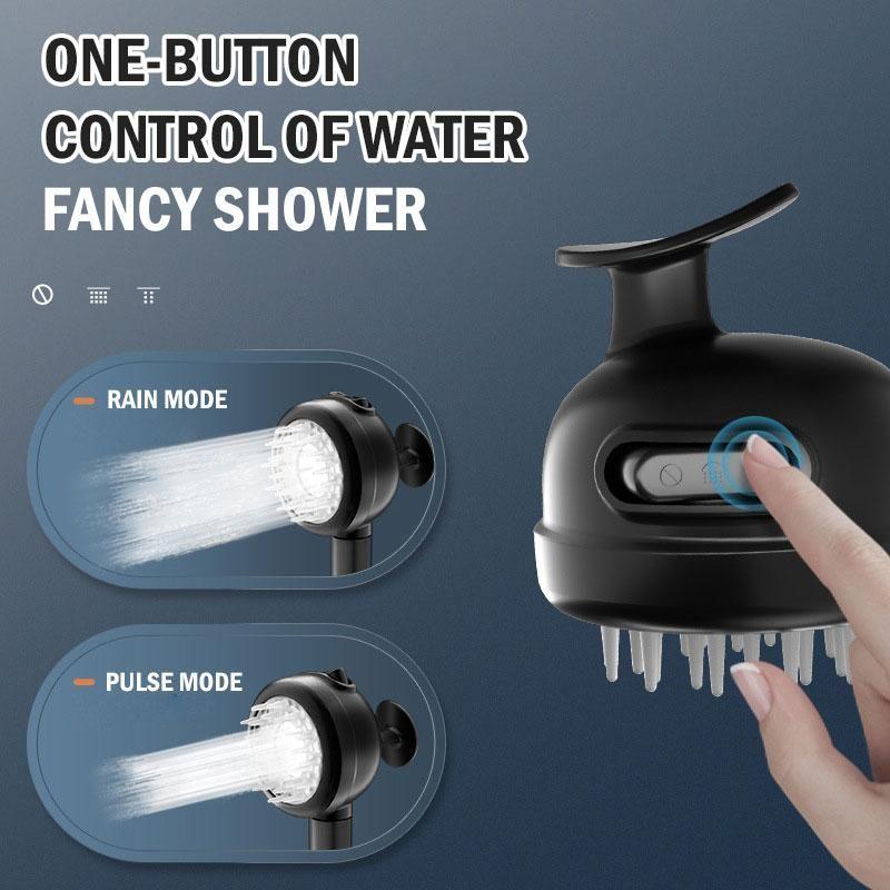 Satın alın High Pressure Shower Head 3 Mode Adjustable Handheld Shower ...