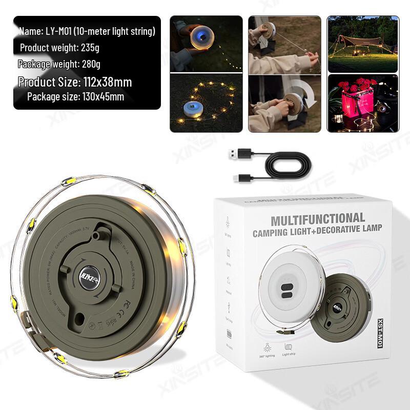 Dream Bubble Rechargeable Camping String Light