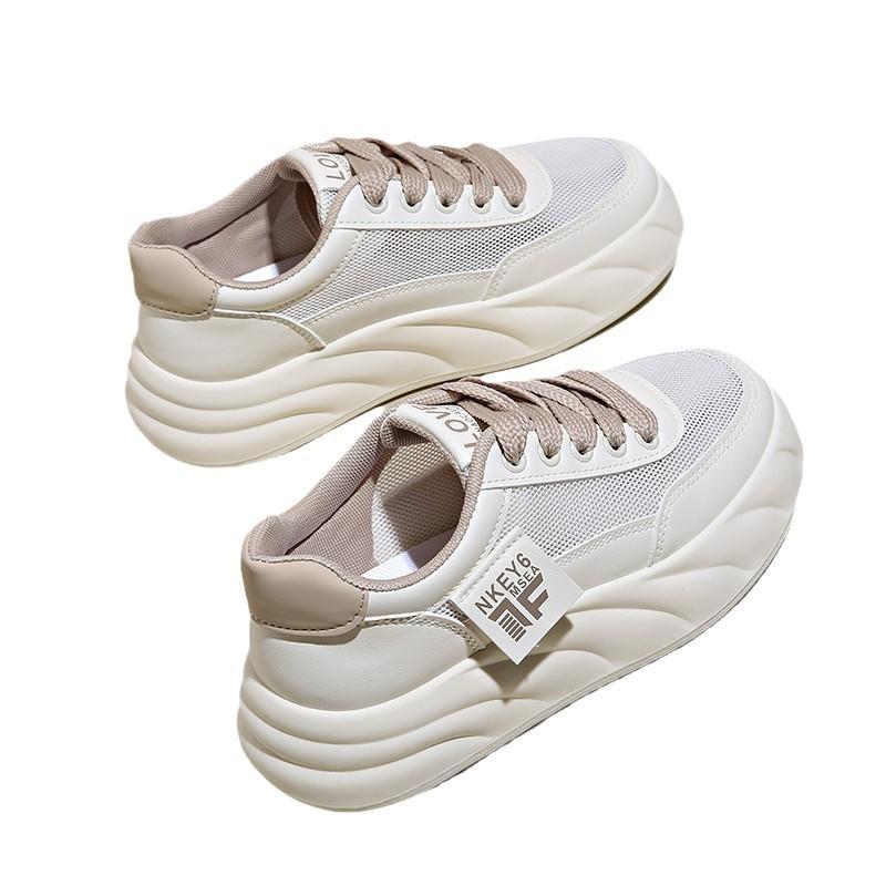 Women's Shoes Mesh Breathable Little White Shoes Summer Versatile Soft-soled Sports and Leisure Shoes