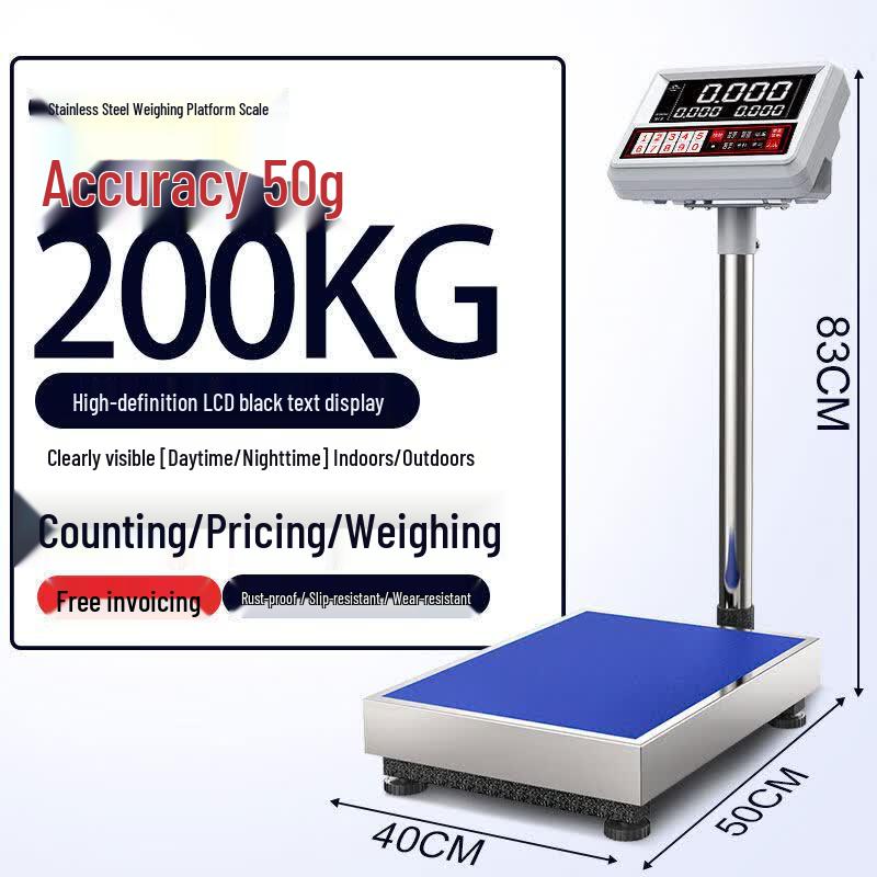Industrial Digital Counting Platform Scale