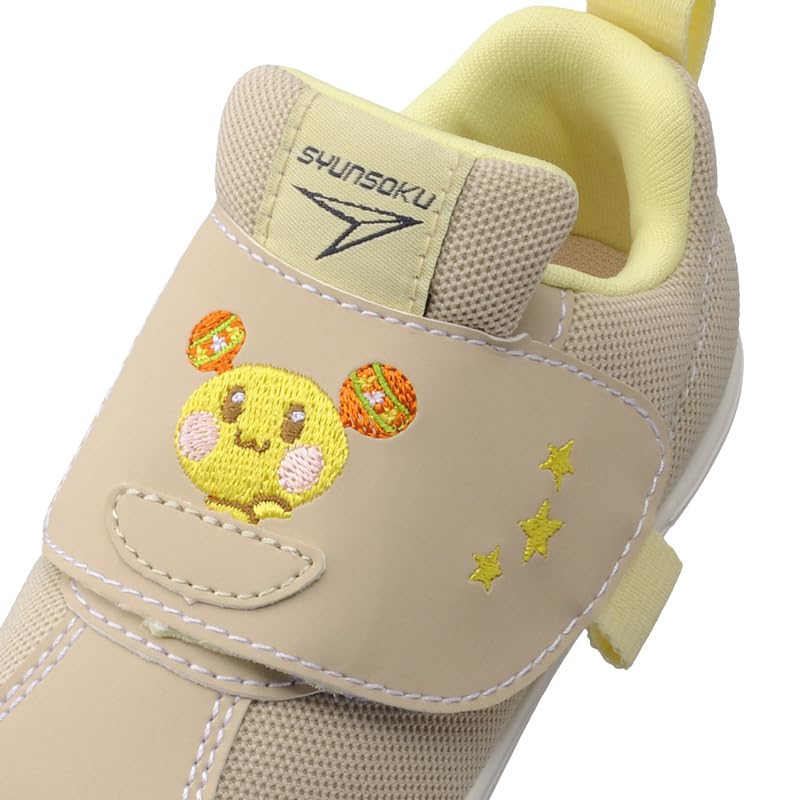 Baby Shoes Sneakers Inai Inai For boys and foot wide SJB cm [Shunsoku] Baa! girls, development, width, lightweight, 12-15cm, 0980, natural, 13.0