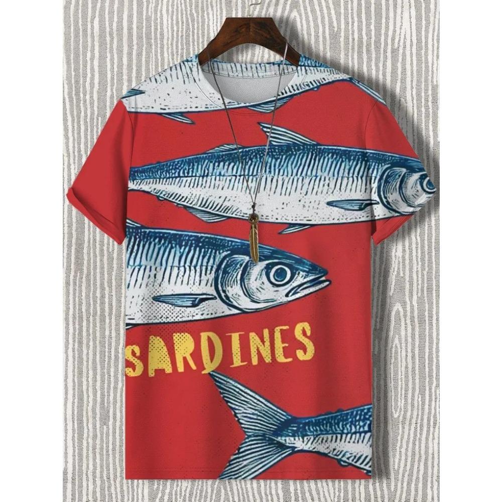 

Мужская футболка с забавным принтом животных, футболки с короткими рукавами, топы с 3D-принтами, рубашки с круглым вырезом, повседневная летняя одежда 2025 года для мужчин 6XL