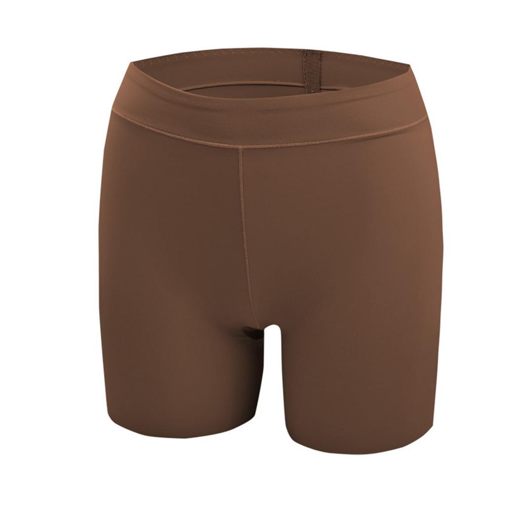 Women's Underwear, High Waisted Seamless Safety Pants, Non Rolled Edges, Flat Corner Bottom, Safety Pants