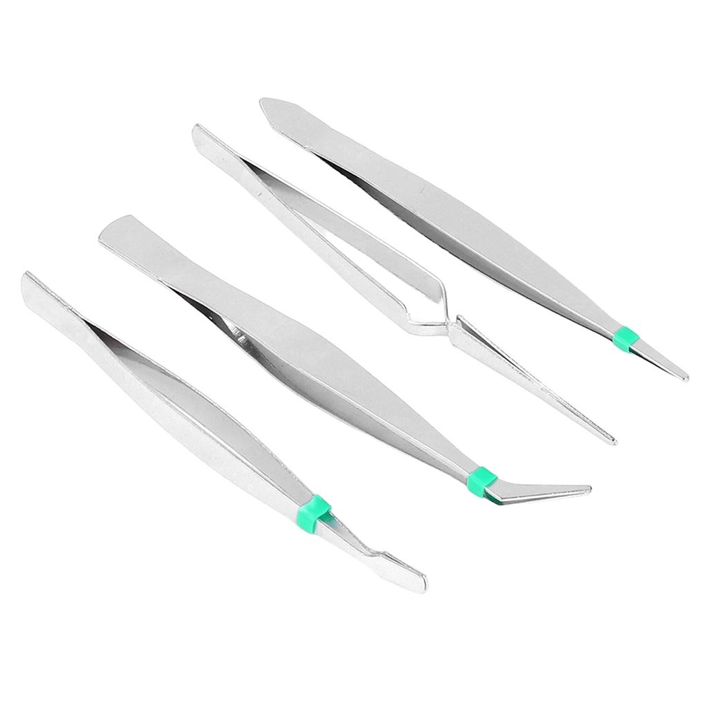 7Pcs Tweezers Anti Static Multi Purpose Hand Tool Set Kit for Maintenance Repair