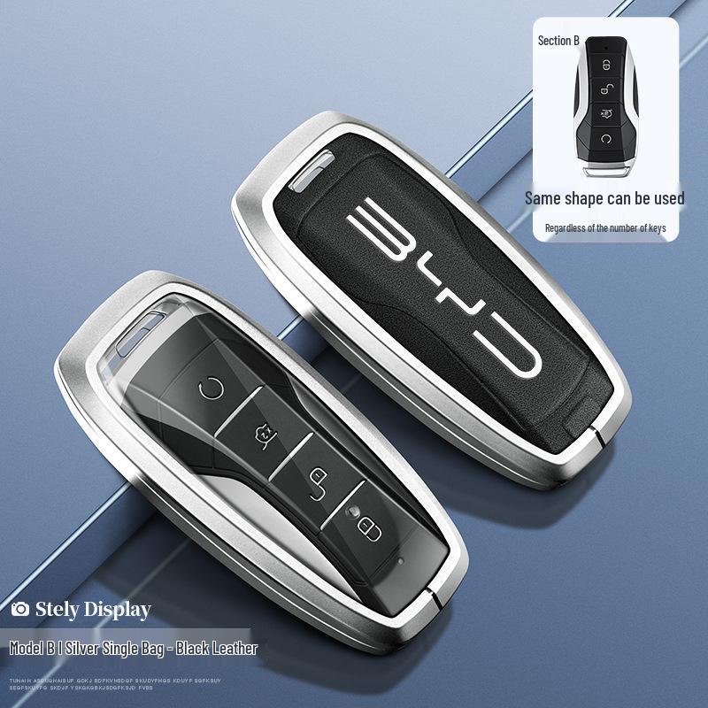 2023 New BYD Key Case for Han, Song Plus, Dolphin, Qin, Sea Lion, Yuan, Tang, and Seagull Models
