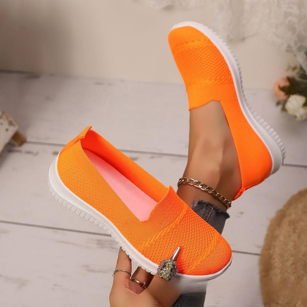 Plus-Size Women's Slip-On Mom Shoes Soft-Soled Comfortable Old Beijing-Style Cloth Shoes