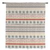 Indian Lines Hand-Painted Sheer Curtains For Living Room Bedroom Tulle Curtain For Kitchen Voile Curtain Blind Panels