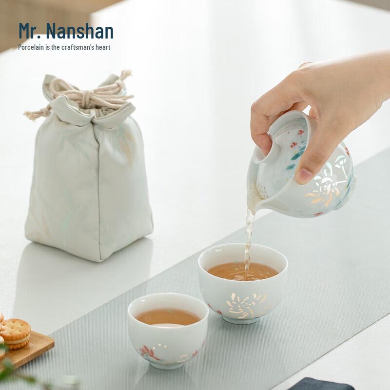 Mr. Nanshan Portable Ceramic Travel Tea Set