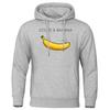 Fashion Women Hoodies Dolce Banana Printing Fleece Sweatshirt Loose Pullover Tops Warm Casual Pocket Sportswear Autumn