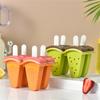 Eiscreme-Form mit Deckel, Wassermelonenform, DIY hausgemachte Eis-/Eiscreme-Form, gefrorener Saft, Milch, Küche, Eiscreme-Herstellungswerkzeuge