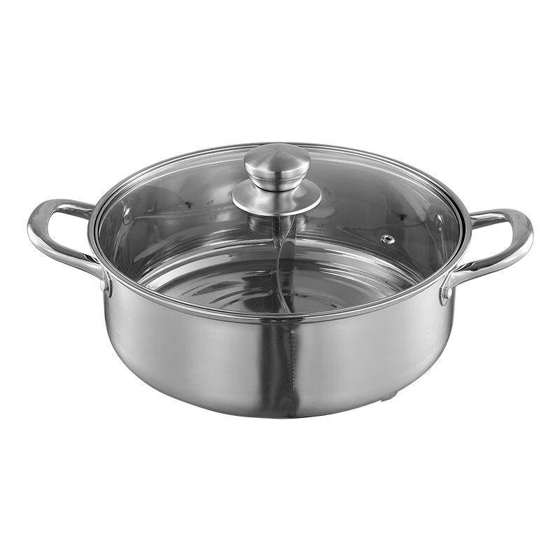 Balder Edelstahl geteilter Hot Pot