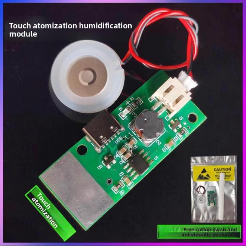 USB Ultrasonic Humidifier Driver Board DIY Atomization Module for Experiment Incubation Sensitive Humidification