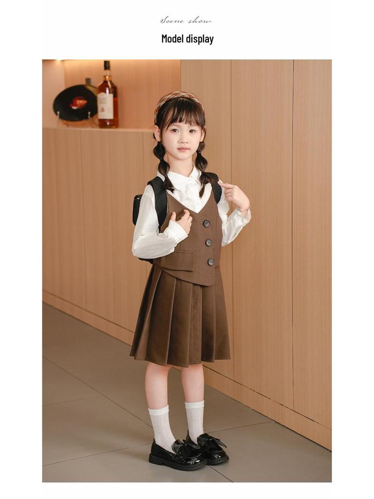 Mädchen Leder Prinzessin Ballerinas: Lässige Frühjahrs-/Herbstschuhe für Studenten