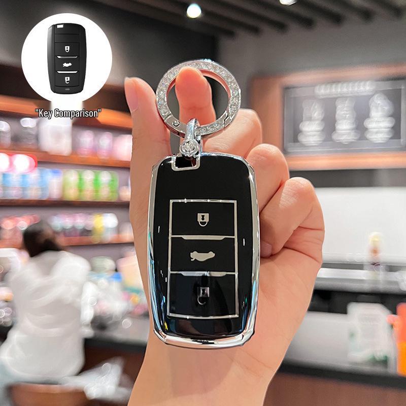 Changan Car Key Case: Compatible with Nuo, Mi Yu, Lumin, Benben, Eado, CS55, Yi Dong DT - 35 Shell Bag for Women.