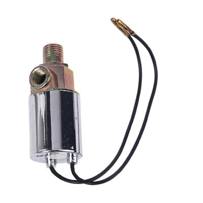 Car Solenoid for Valve 12V 1/4" Electric Solenoid for Valve for Horns Automotive Replacement Parts