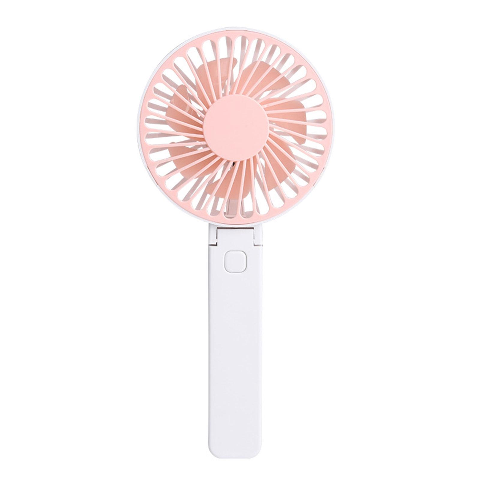 

Handheld Fan 3000mAh Rechargeable Battery Foldable Handheld Fan Battery Operated with 3 Speed for Outdoor Travel 3