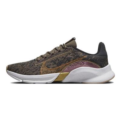 SuperRep Go 3 Next Nature Flyknit Premium 'Olive Grey Metallic Copper' Women's Sneakers DQ4679-001