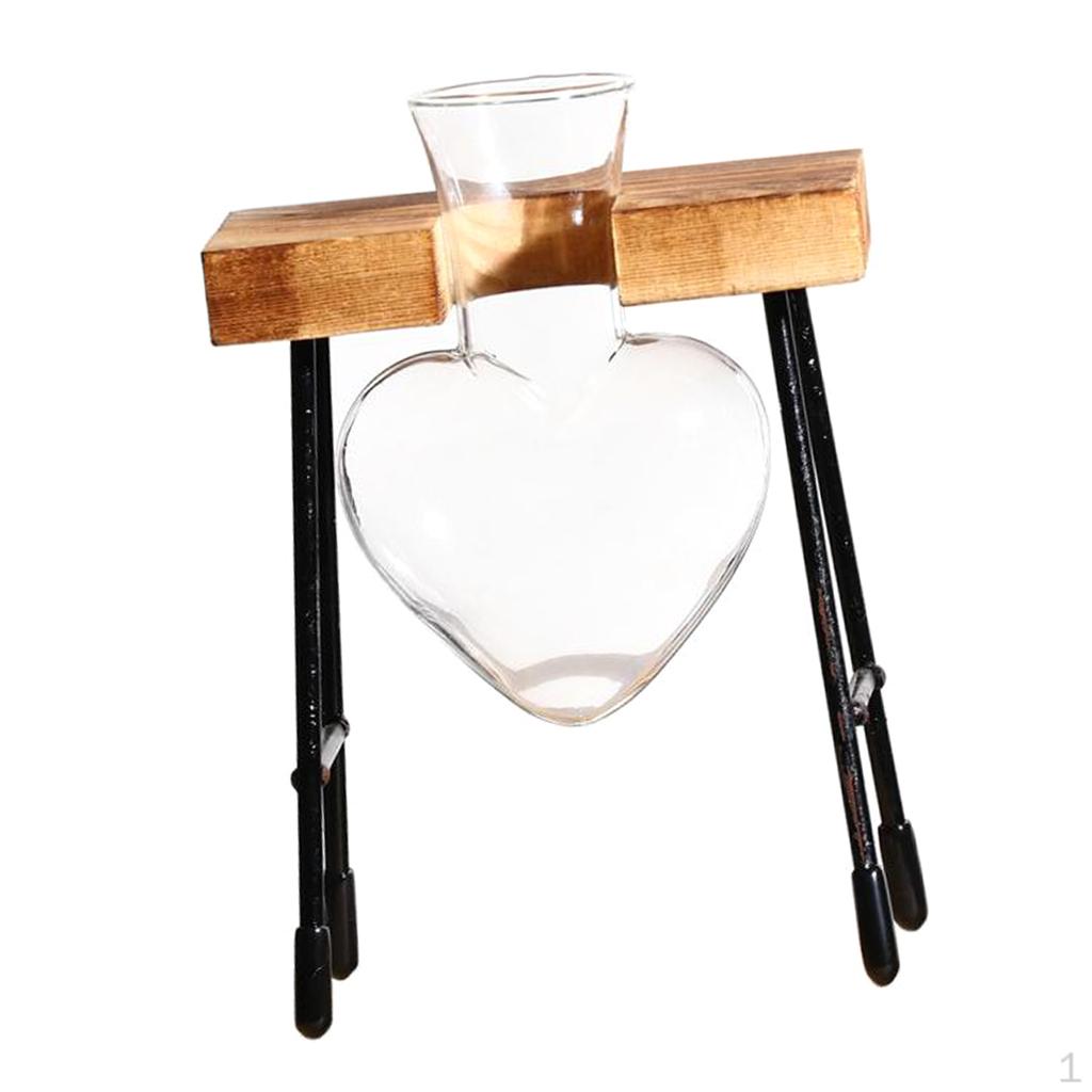 Shape Glass Hanging Vase Plant Pot with
