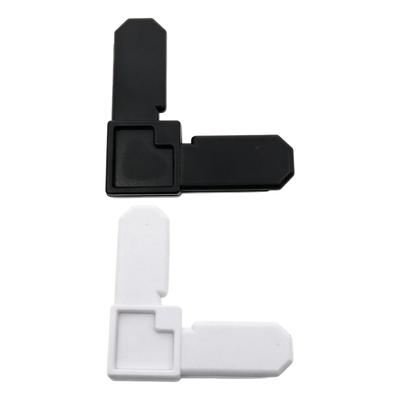 Right Angles Corner Bracket Plastic Joints 5/16X3/4Inch Window Screen Frame Corner Connector For Window Meshes Repair