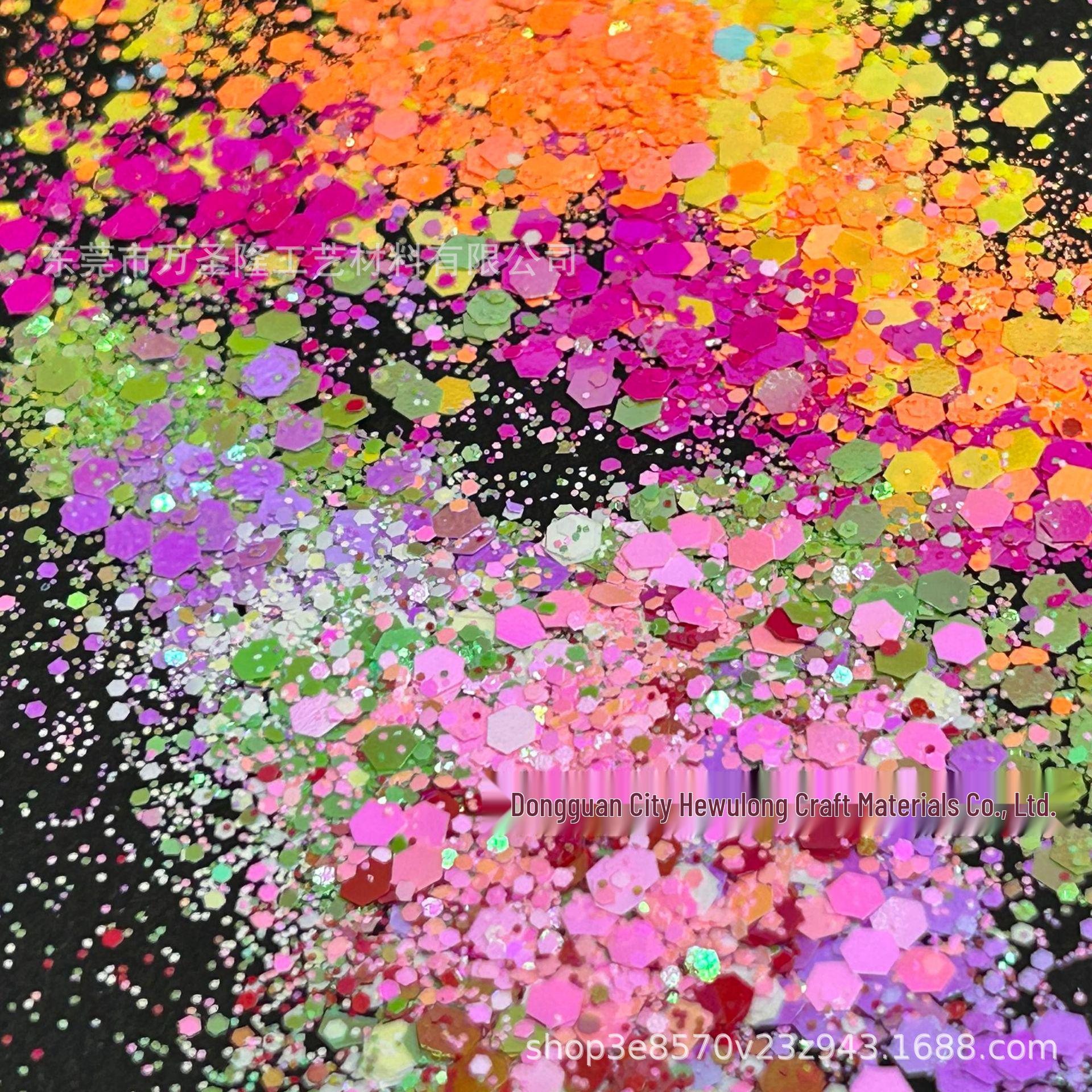 Pearlescent Color-Changing Glitter Powder for DIY Beauty Makeup & Resin Crafts C51R