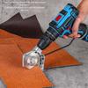 Efficient Cutting Electric Drill Plate Cutter Handheld Electric Drill Refitting  Material Cutting