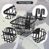 Bicycle Basket, Front Decor Accessory, Lightweight Portable Storage Handlebar Basket for Girls,
