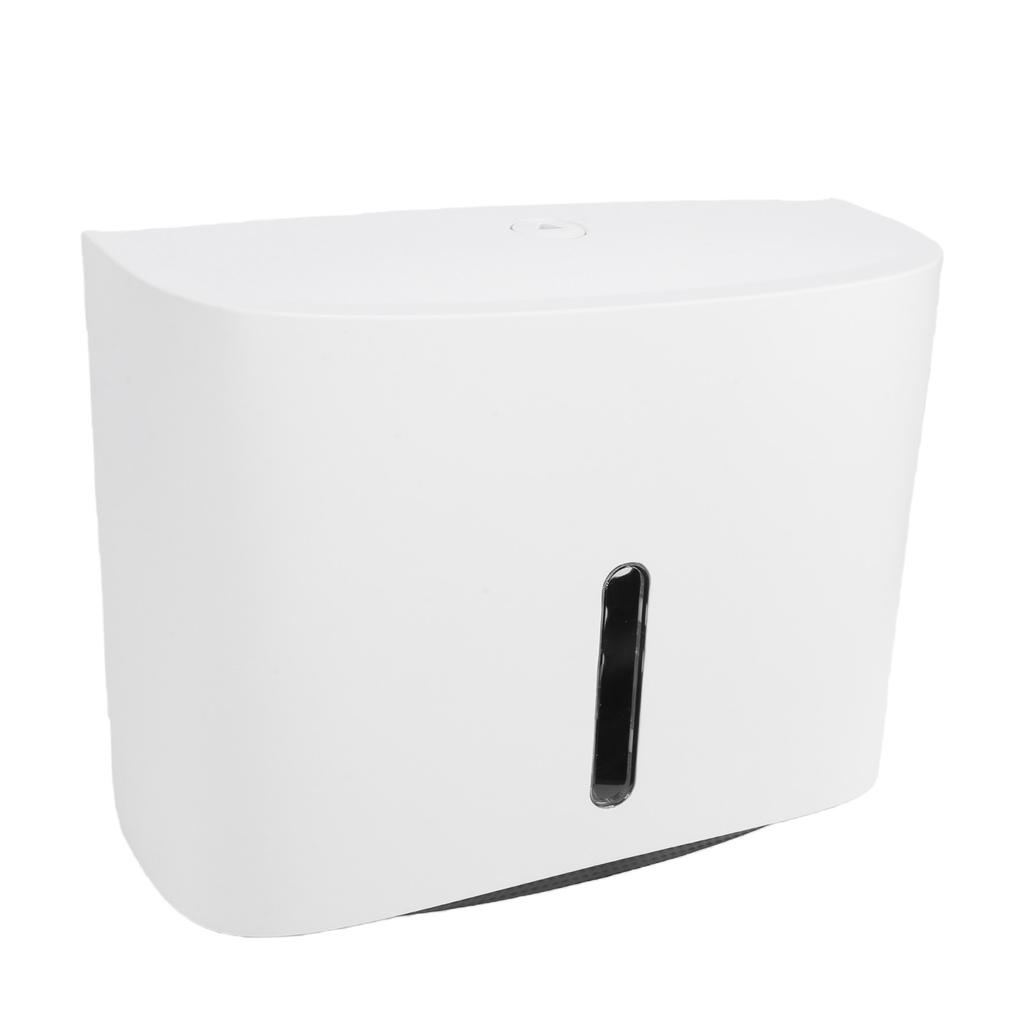 Hand Towel Dispenser Wall Mounted No Drill Bathroom Hand Paper Dispenser Box for Hotel Restaurant
