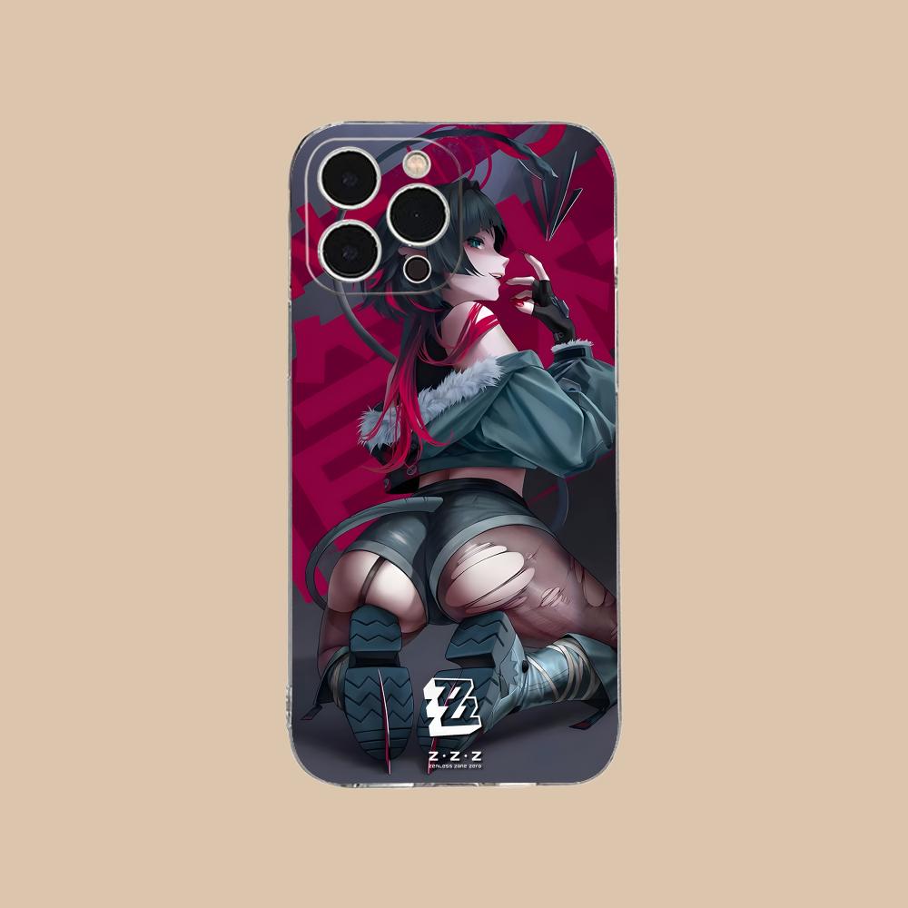 ZZZ Jane Doe Phone Case for iPhone 17 16 15 14 13 12 11 X XR XS Air Pro Max Plus Mini Soft TPU Clear Cover