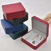Set Jewellery Box PU Leather Travel Portable Organizer Ring Earrings Necklace Box Three Sets of Jewelry Display Box