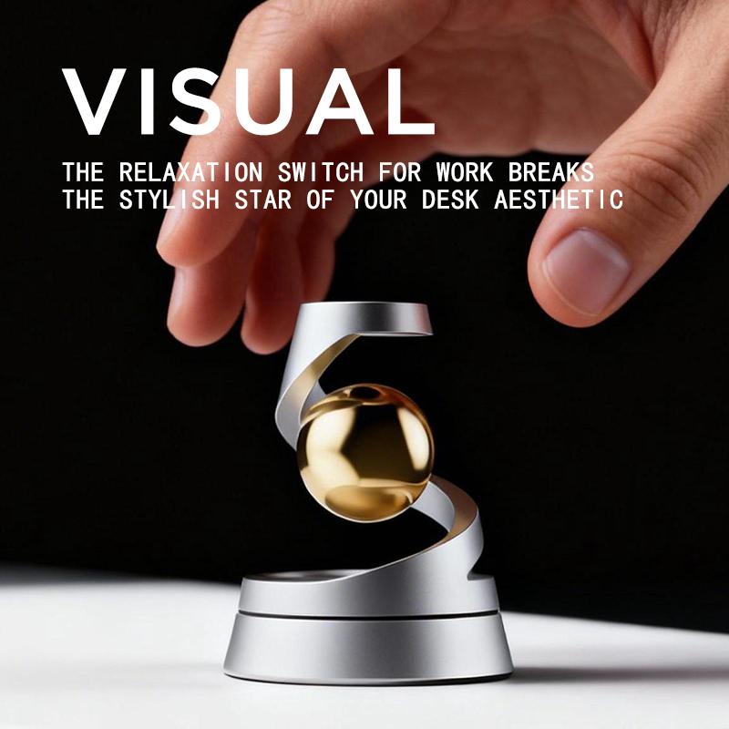 New Floating Gyroscope Stress Relief Toy Edc Desk Decor Sensory Interactive Toy Novelty Gift Novelty Gift Best Seller
