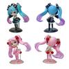 21cm Sexy Girl  Miku Anime Figure Fashion Subclture Miku Action Figure Christmas Gift PVC Collection Model Doll Toys