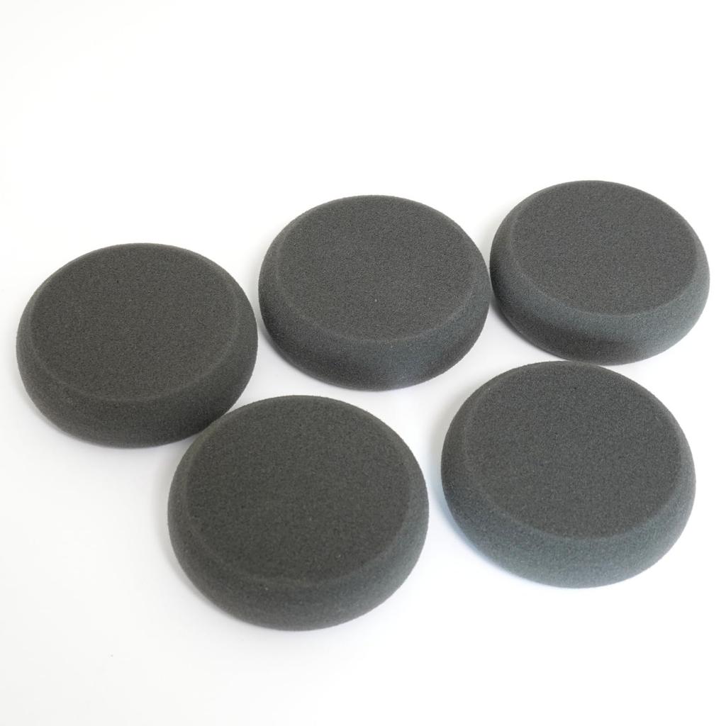 Rosaliehill Car Wash Sponge for 5 Pack Diameter 2.8 Inches (7 Cm) Round
