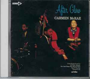 

CD CARMEN MCRAE - After Glow MVCM267PROMO MCA Records 1992 Japan Jazz Used