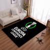 UEFA Europa Conference League Logo Rug Non-slip Rug Suitable for Living Room and Bedroom Sofas Sofas