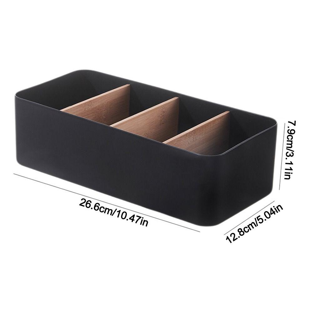 Multifunction Remote Controller Storage Box Cosmetic Storage Living Room Organizer