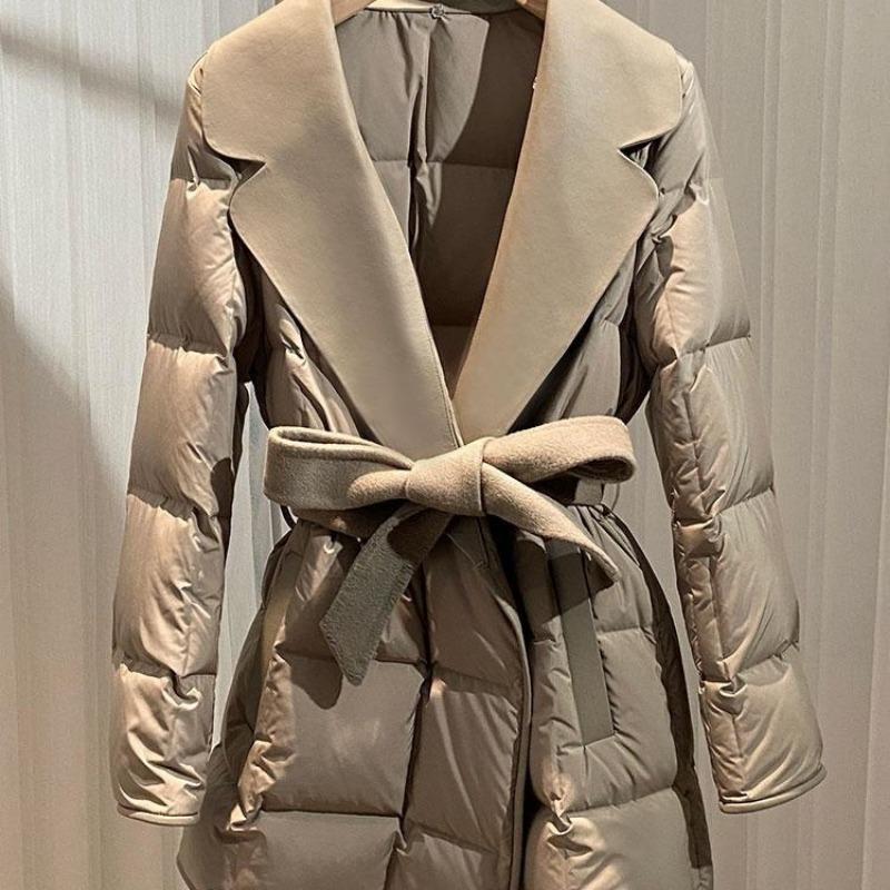 Large Size Fat New Loose Bread Clothes Women's Cotton-padded Clothes Jacket Double-sided Splicing Cotton-padded Jacket Coat