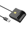 Lecteur-graveur de carte à puce USB 2.0 haut de gamme Prend en charge les cartes ATM, IC, ID, SIM à puce magnétique