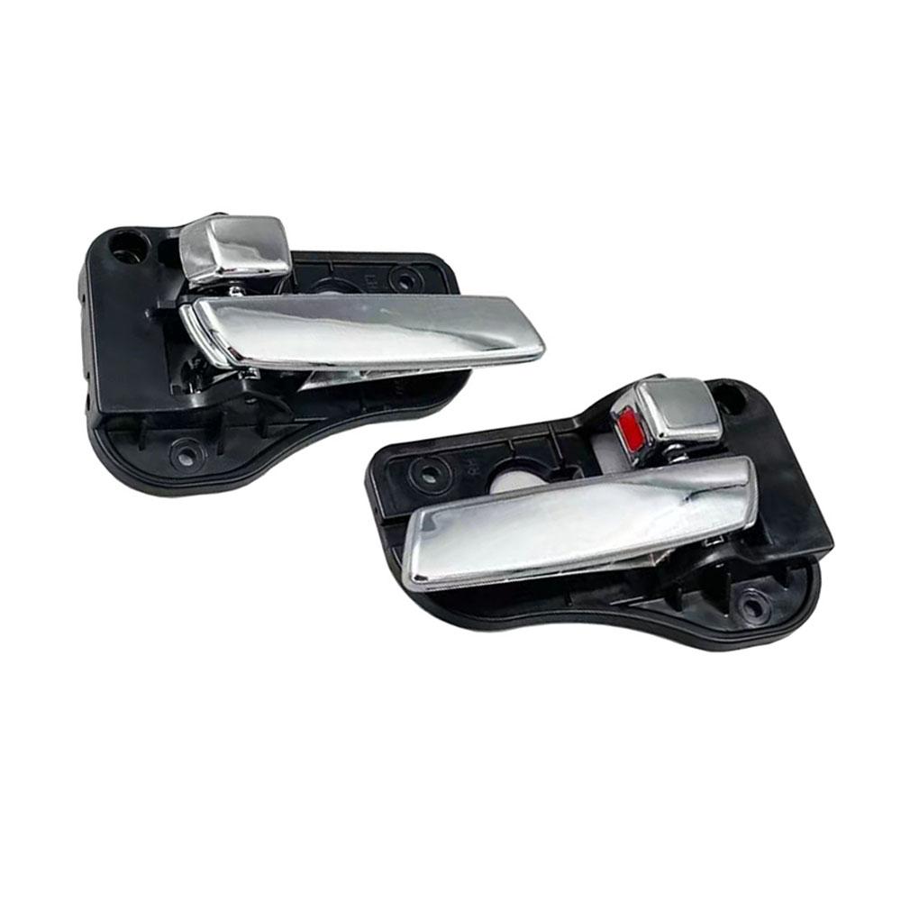 Car Interior Door Handle Chrome Inner Handles For KIA Carens Rondo 2007 2008 2009 2010 2011 2012 2013 82620-1D000 82610-1D000