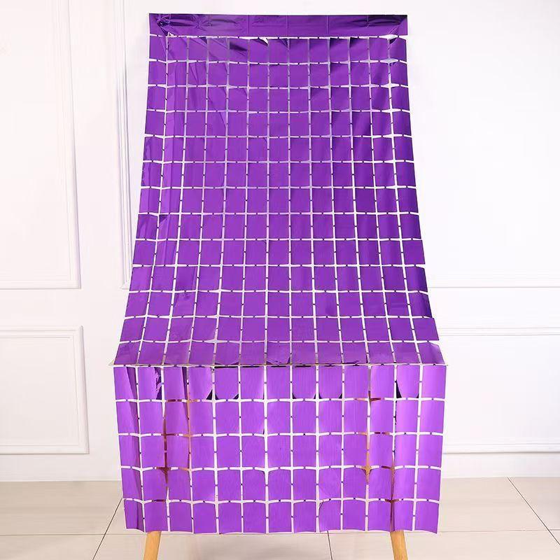 Luxury Great Event Decor Wall Background Curtain Party Decoration Backdrop Decor Square Sequin Panel
