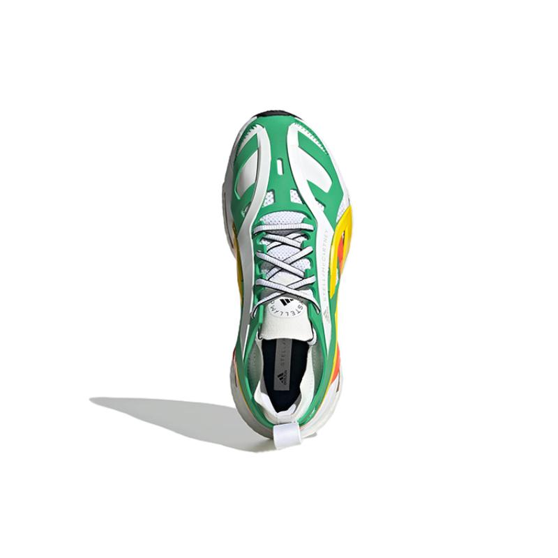 Adidas Solarglide Stella McCartney Green Cloud White Semi Impact Orange Women's Sneakers GX9860