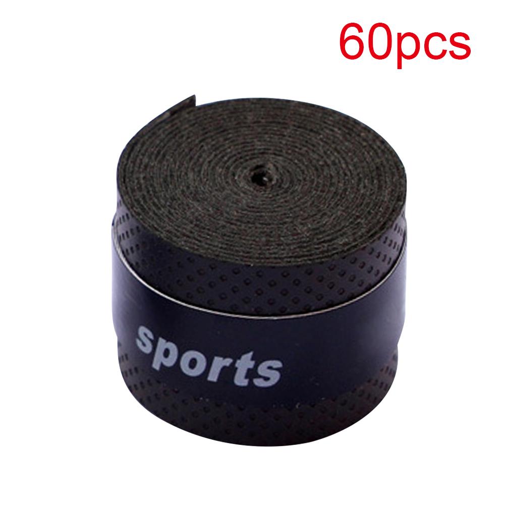 60 Pcs Sport Fishing Rods Over Grip Wrap Your Racquet Badminton Racket Grips Sweatband Sweat Absorbent Grip for High Performance