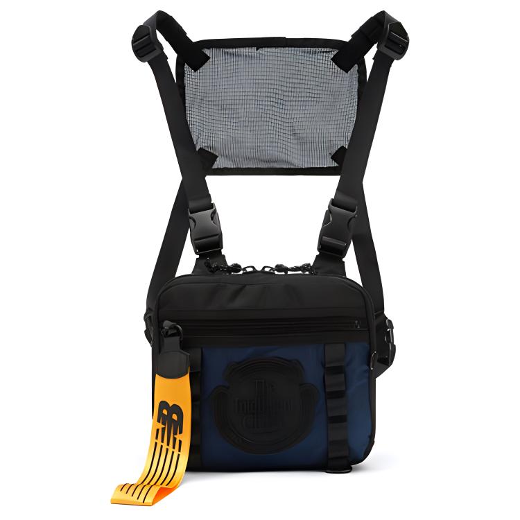 New Balance Functional Casual Sports Fabric Backpack Unisex Backpacks Black LAB13146-NGO Black