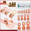 Red Copper Open-end Terminal Lug 10A-100A Wiring Connector